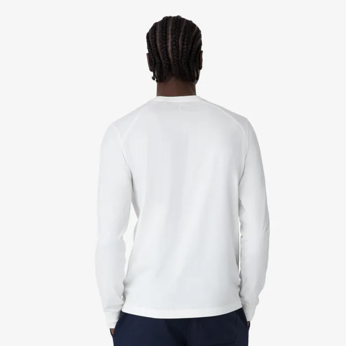 Men Long Sleeve Cotton TShirt Blackwhitewhitelight Greydark Navynavydeep Olive Greenolive Green Rapha TShirts and Tops