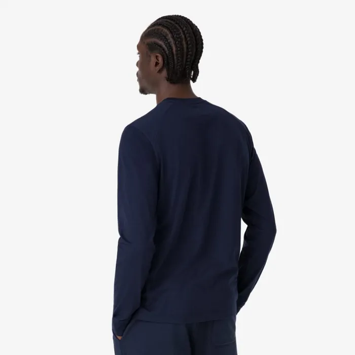 Men Long Sleeve Cotton TShirt Blackwhitewhitelight Greydark Navynavydeep Olive Greenolive Green Rapha TShirts and Tops