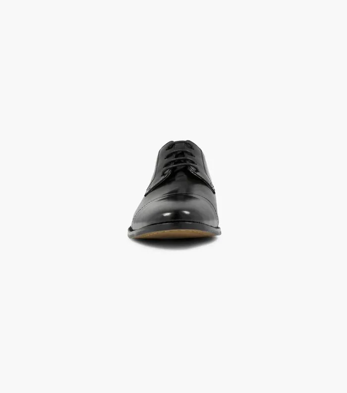 Men Matera Cap Toe Oxford Black Florsheim Dress Shoes