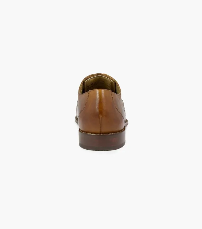 Men Matera Cap Toe Oxford Cognac Florsheim Dress Shoes