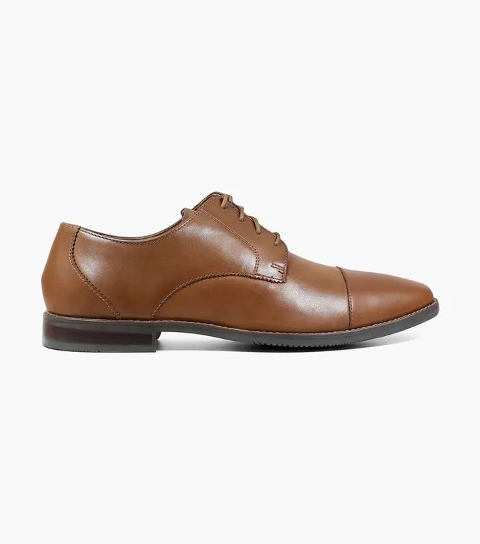 Men Matera II Cap Toe Oxford Mocha Florsheim Dress Shoes
