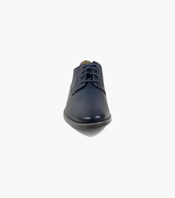 Men Matera II Cap Toe Oxford Navy Florsheim Dress Shoes