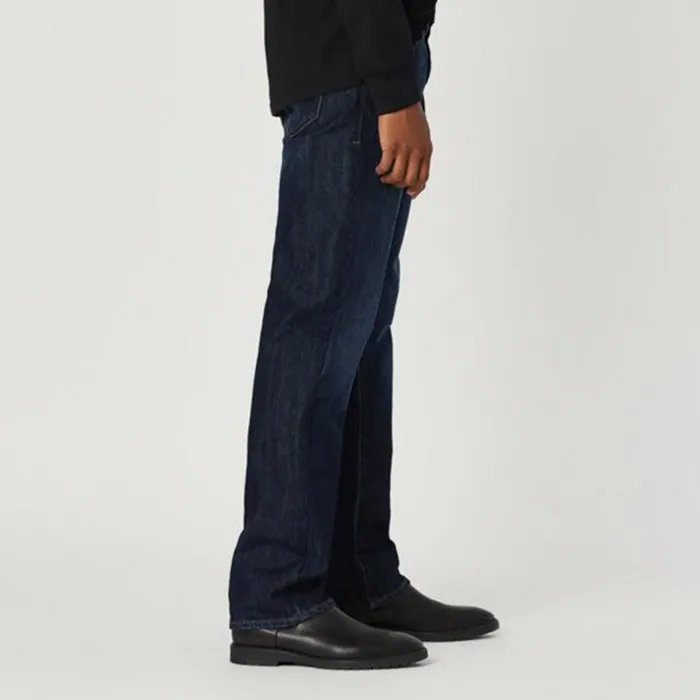 Men Mavi Matt Denim Dark Orvis Pants