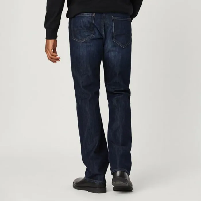 Men Mavi Matt Denim Dark Orvis Pants