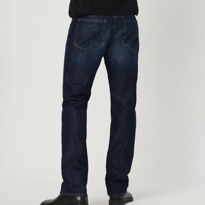 Men Mavi Matt Denim Dark Orvis Pants
