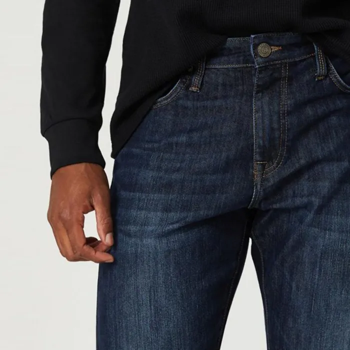 Men Mavi Matt Denim Dark Orvis Pants
