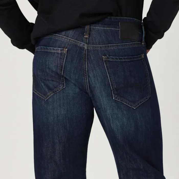 Men Mavi Matt Denim Dark Orvis Pants