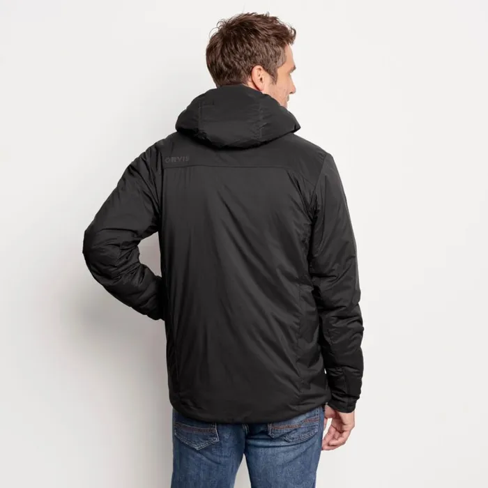 Men Menrsquos PRO Insulated Hoodie Blackout Orvis Jackets