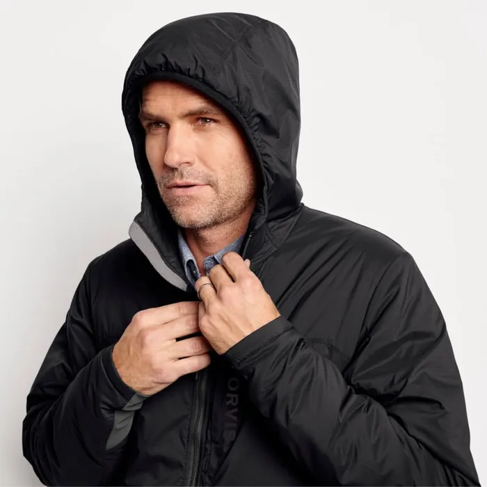 Men Menrsquos PRO Insulated Hoodie Blackout Orvis Jackets