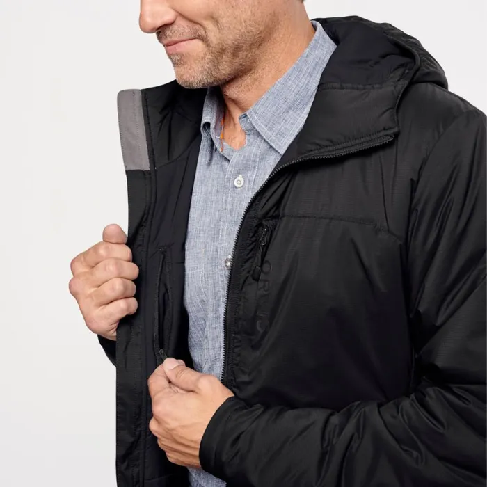 Men Menrsquos PRO Insulated Hoodie Blackout Orvis Jackets