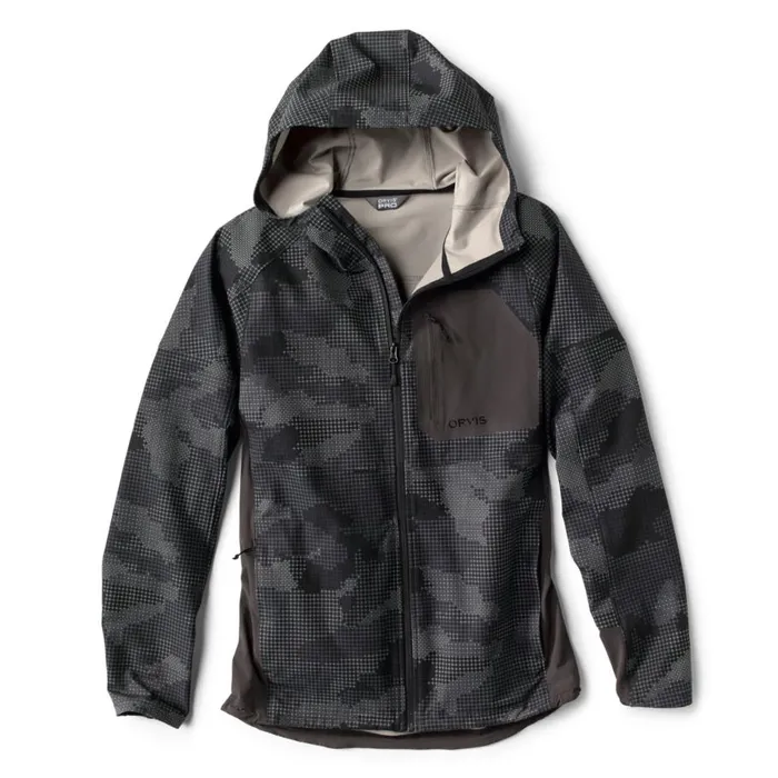Men Menrsquos PRO LT Softshell Hoodie Shadow Camo Orvis Jackets