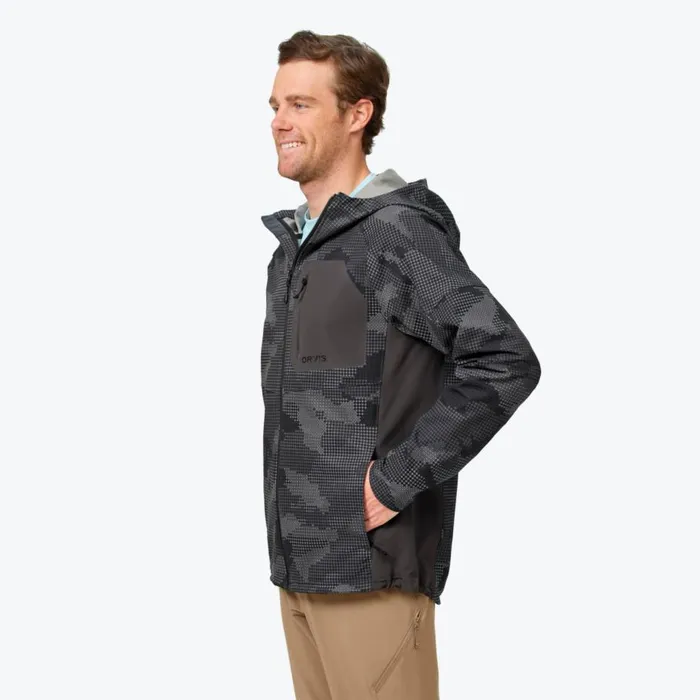 Men Menrsquos PRO LT Softshell Hoodie Shadow Camo Orvis Jackets