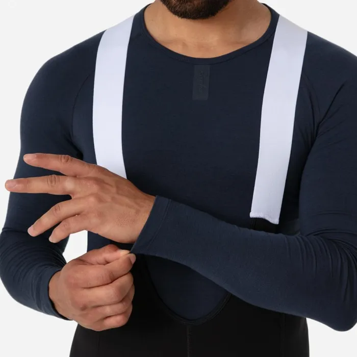 Men Merino Base Layer 8211 Long Sleeve Kalamata Kalamatadark Navyblackblackcreamwhiterock Ridge Rock Ridge Rapha Base Layers