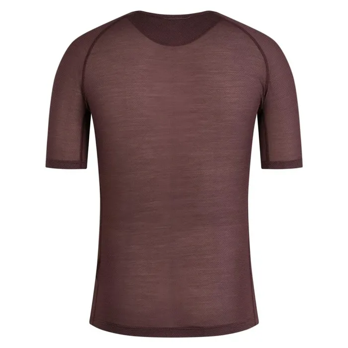 Men Merino Lightweight Base Layer 8211 Short Sleeve Huckleberry Marl Huckleberryblack Blackcreamwhite Rapha Base Layers