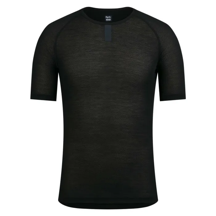 Men Merino Lightweight Base Layer 8211 Short Sleeve Huckleberry Marl Huckleberryblack Blackcreamwhite Rapha Base Layers