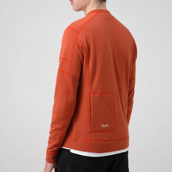 Men Merino Sweatshirt Blackdark Navybrickoffwhitebluegrey Bluedark Greendeep Green Rapha Hoodies and Sweatshirts
