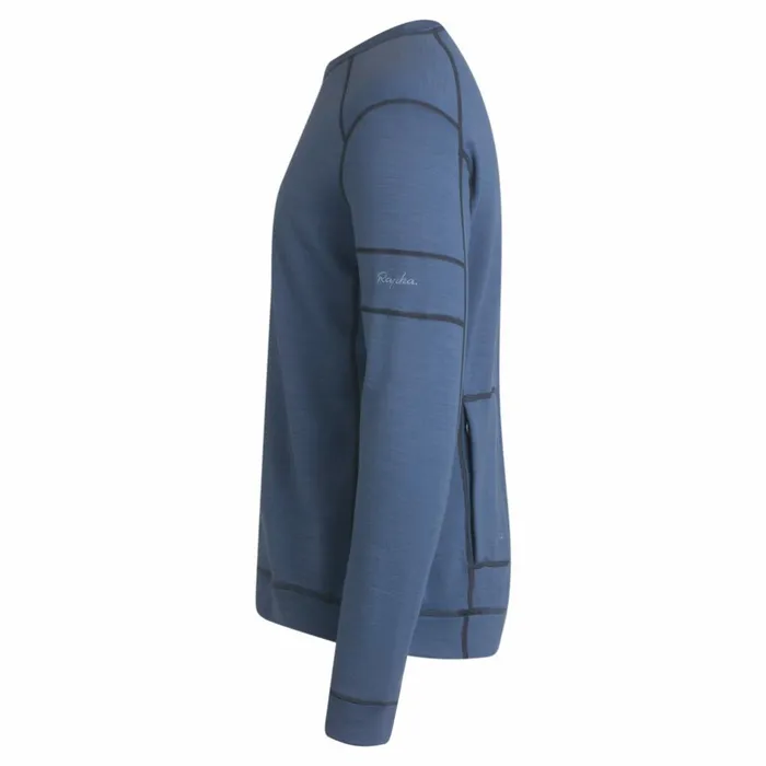 Men Merino Sweatshirt Blackdark Navybrickoffwhitebluegrey Bluedark Greendeep Green Rapha Hoodies and Sweatshirts