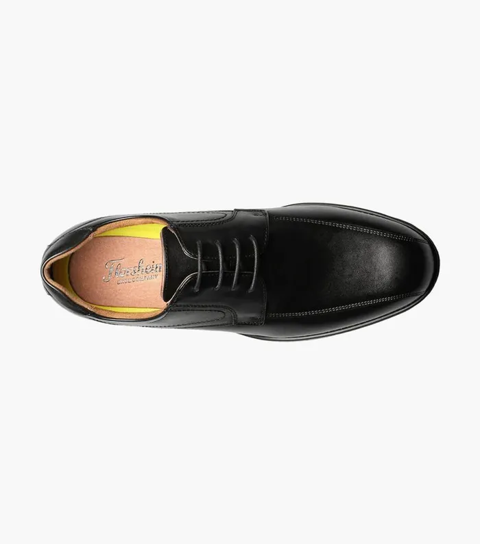 Men Midtown Bike Toe Oxford Black Florsheim Dress Shoes
