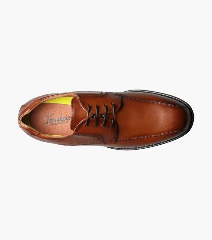 Men Midtown Bike Toe Oxford Cognac Florsheim Dress Shoes