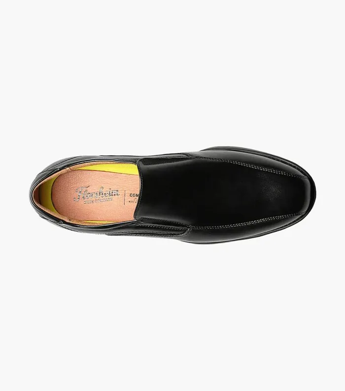 Men Midtown Bike Toe Slip On Black Florsheim Dress Shoes