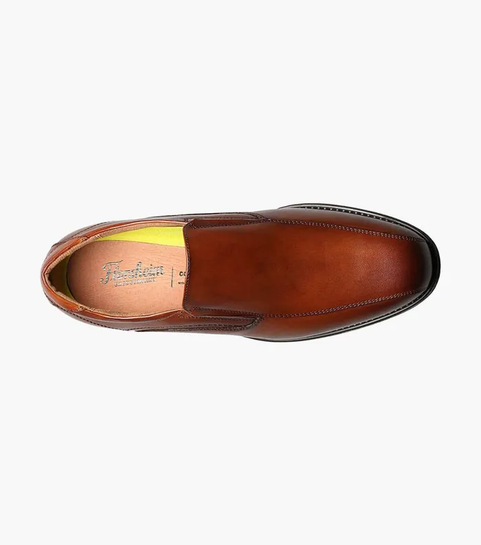 Men Midtown Bike Toe Slip On Cognac Florsheim Dress Shoes
