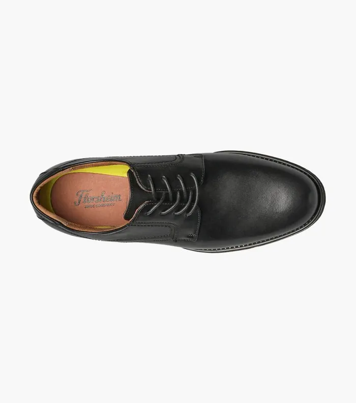 Men Midtown Plain Toe Oxford Black Florsheim Dress Shoes