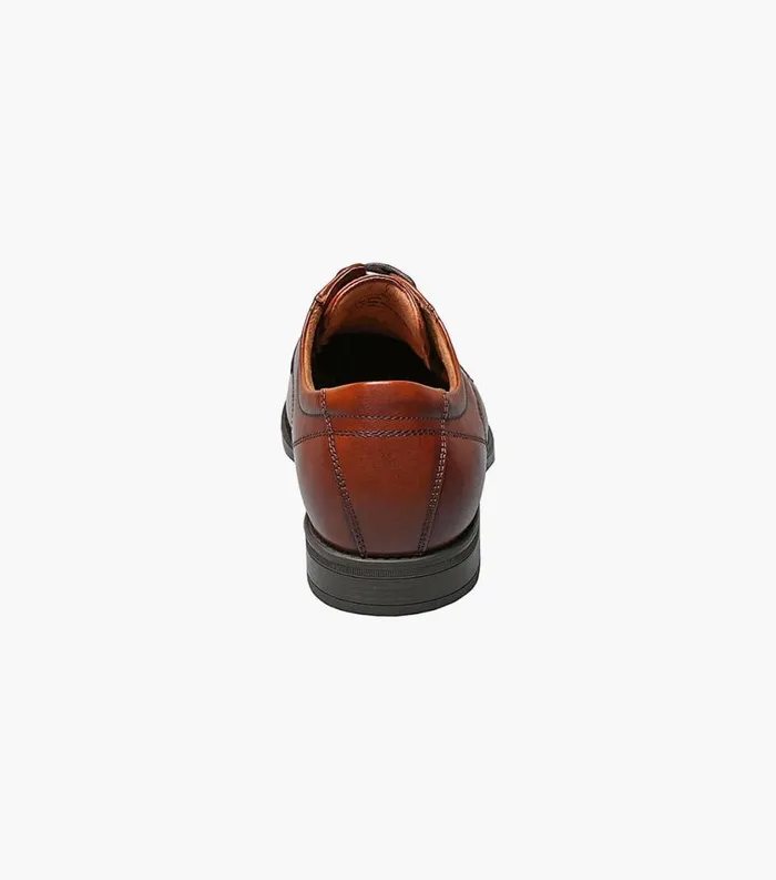 Men Midtown Plain Toe Oxford Cognac Florsheim Dress Shoes