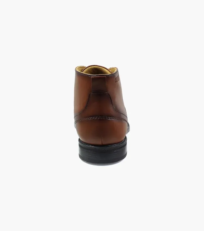 Men Midtown Waterproof Plain Toe Chukka Cognac Florsheim Dress Shoes