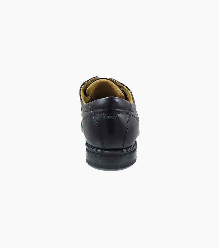 Men Midtown Waterproof Plain Toe Oxford Black Florsheim Dress Shoes
