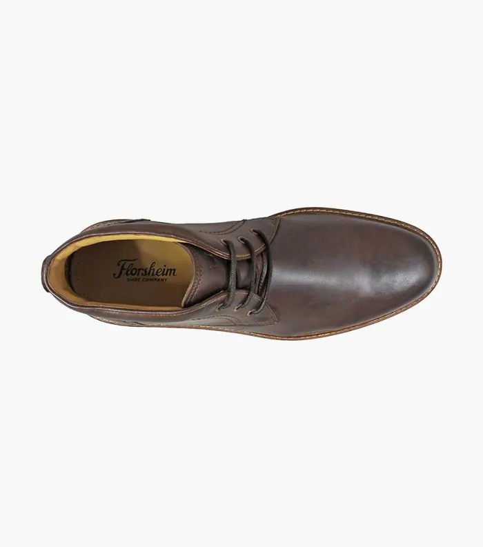 Men Miller Plain Toe Chukka Boot Brown Ch Florsheim Dress Shoes