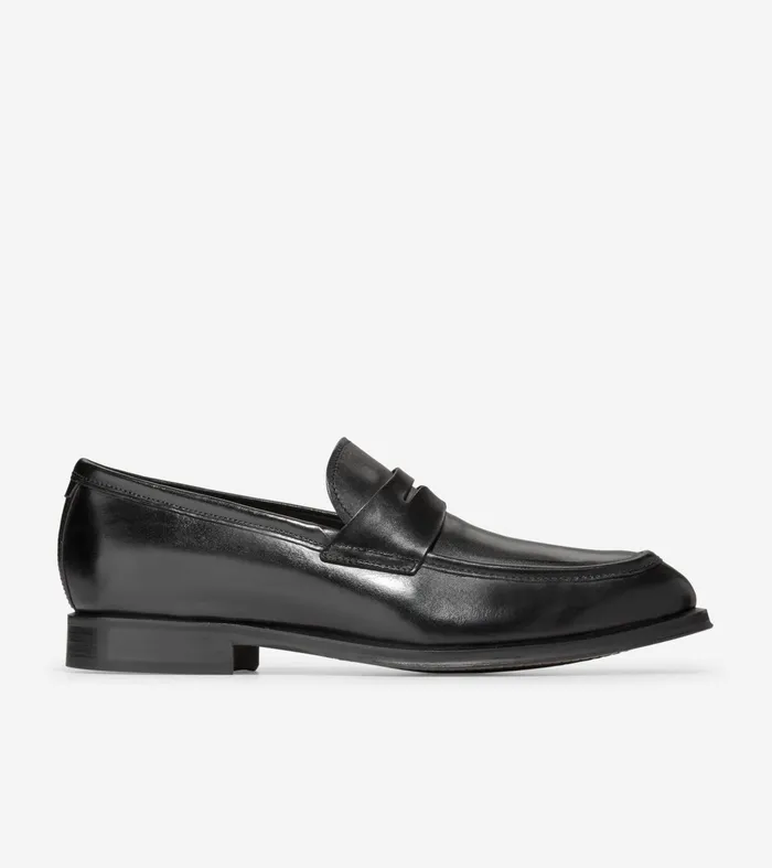 Men Modern Classics Penny Loafer Black Cole Haan Loafers and Drivers