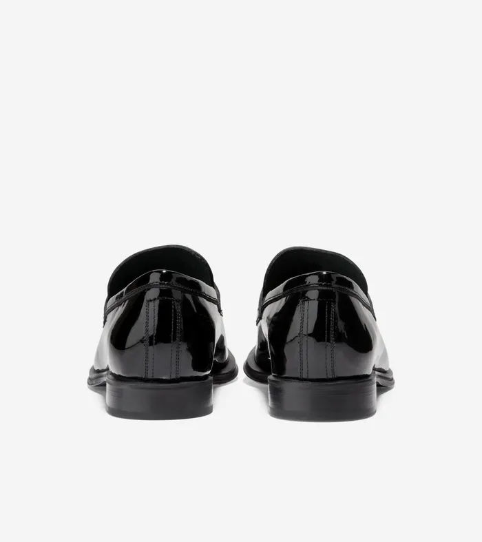 Men Modern Classics Penny Loafer Black Patent Cole Haan Loafers and Drivers
