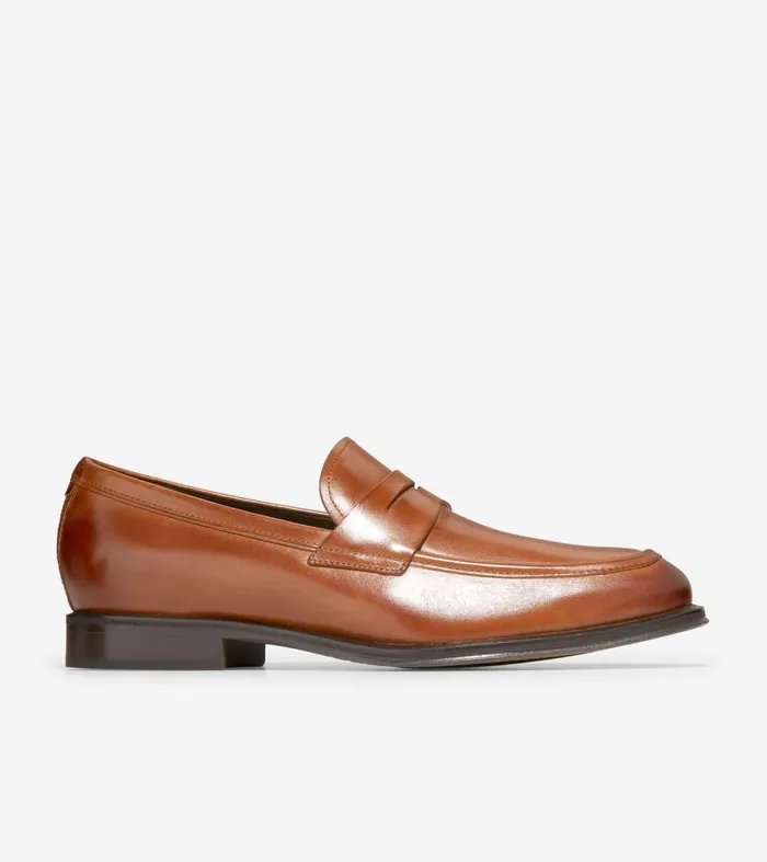 Men Modern Classics Penny Loafer British Tandark Chocolate Cole Haan Loafers and Drivers Men Modern Classics Penny Loafer British Tandark Chocolate Cole Haan Loafers and Drivers