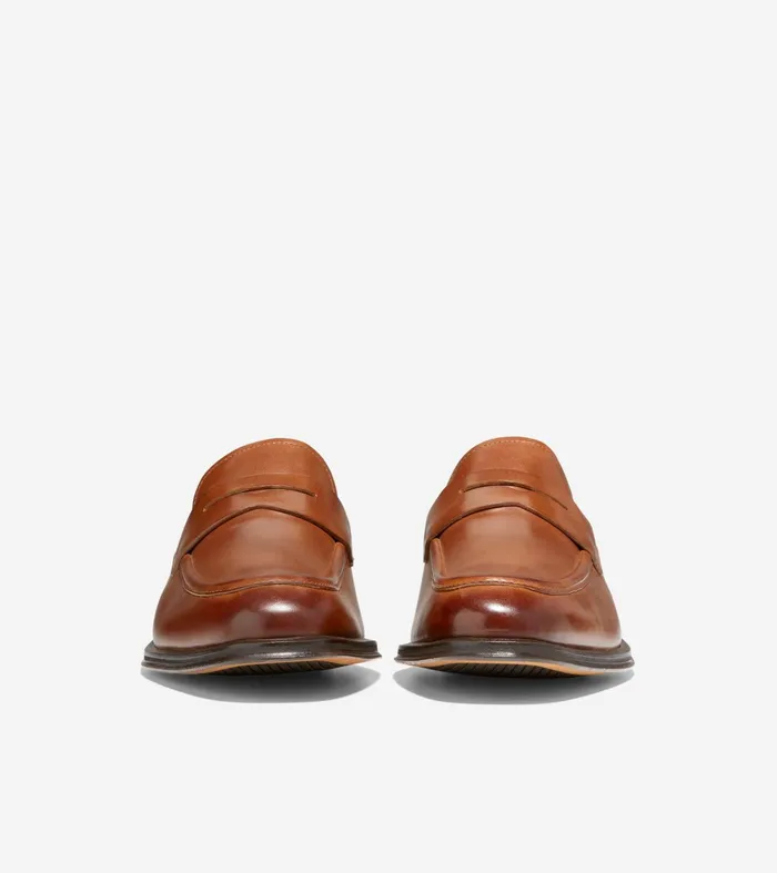 Men Modern Classics Penny Loafer British Tandark Chocolate Cole Haan Loafers and Drivers