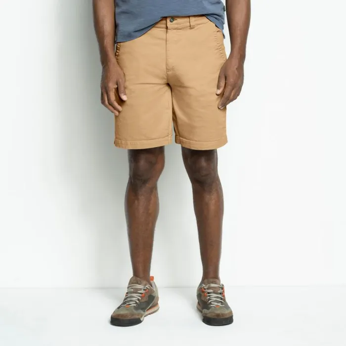 Men Montana Morningreg EZWaist Stretch Shorts Khaki Orvis Shorts