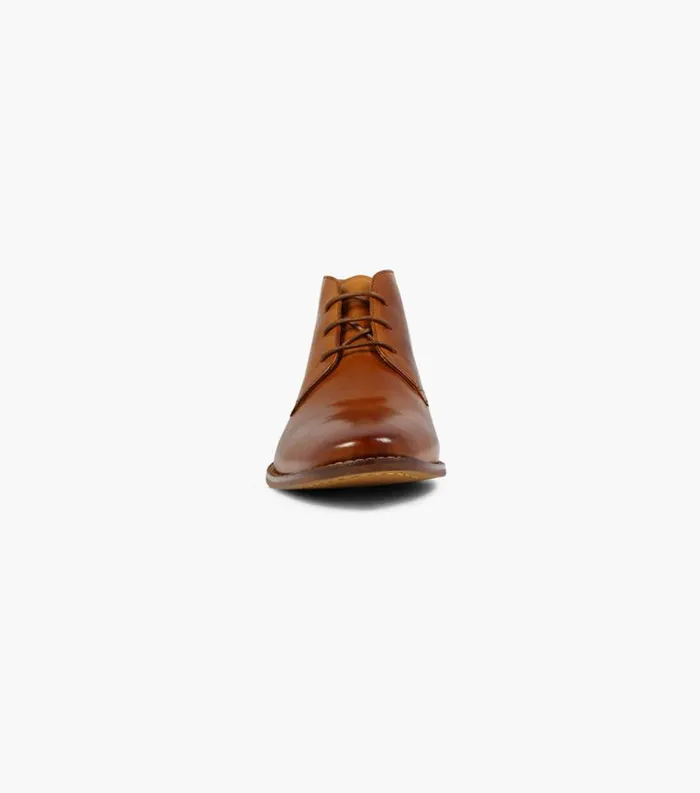 Men Montinaro Plain Toe Chukka Boot Saddle Tan Florsheim Dress Shoes