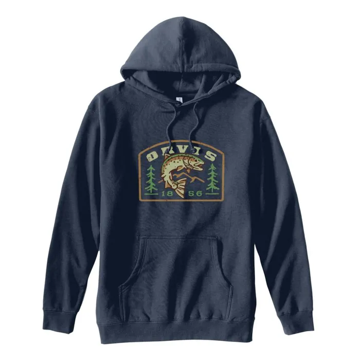 Men Mountain Trout Hoodie Navy Orvis Sweatshirts