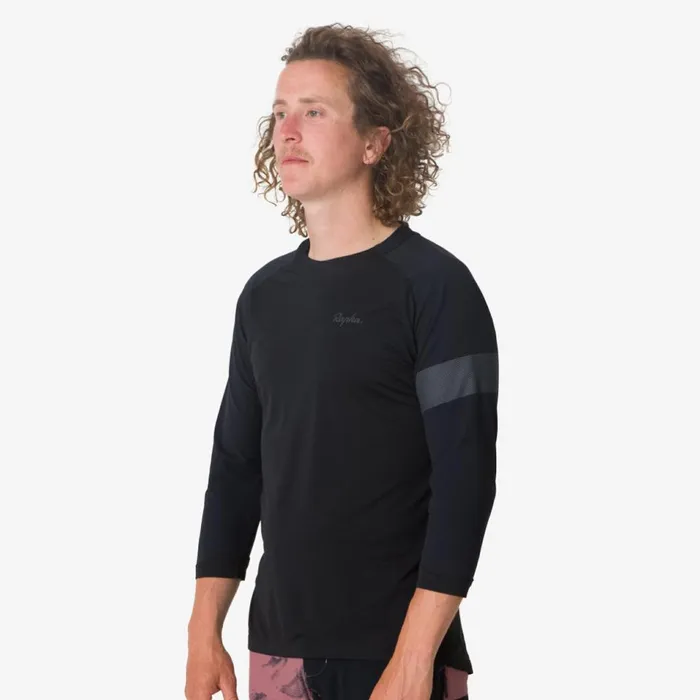 Men MTB Trail Sleeve Cycling Jersey Dark Greylight Greyblackblacklight Greyblacknavyorangeolivedark Khaki Rapha TShirts and Tops