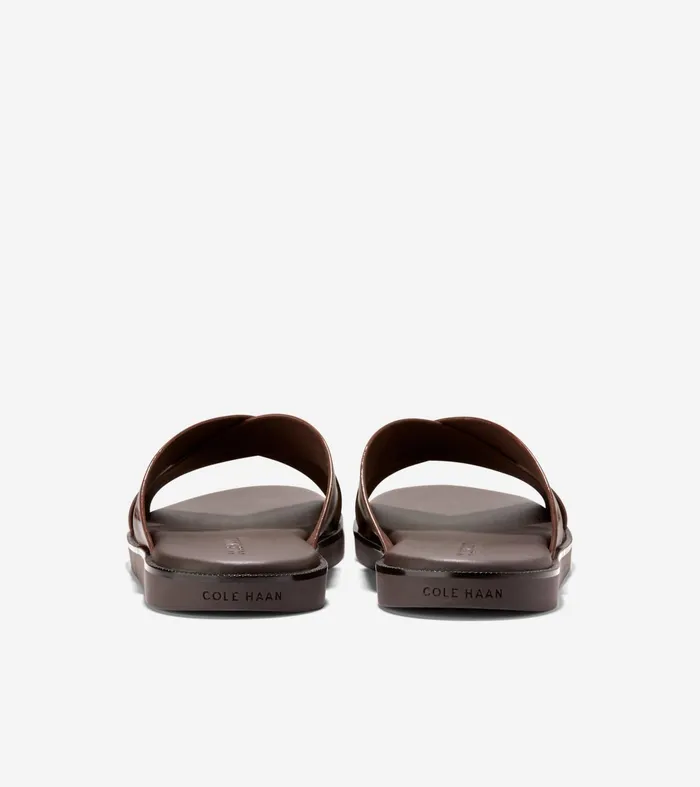 Men Nantucket Cross Strap Sandals Woodbury Brownjava Cole Haan Sandals