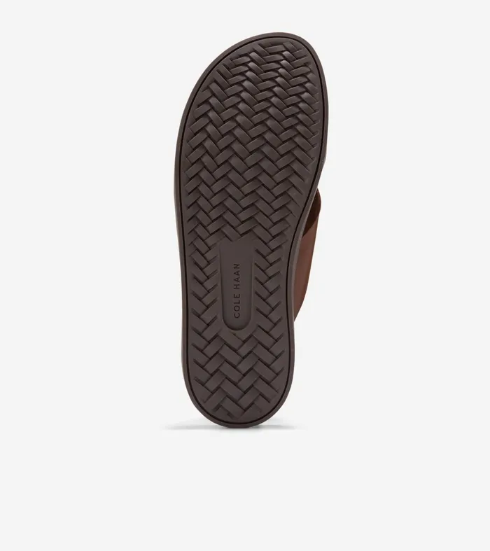 Men Nantucket Cross Strap Sandals Woodbury Brownjava Cole Haan Sandals
