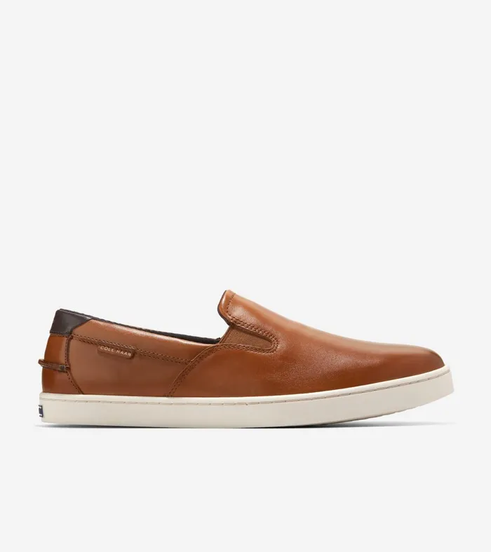 Men Nantucket SlipOn Deck Shoes British Tanivory Cole Haan Loafers and Drivers Men Nantucket SlipOn Deck Shoes British Tanivory Cole Haan Loafers and Drivers