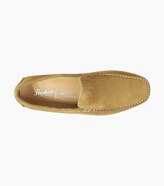 Men Navono Moc Toe Venetian Slip On Tan Florsheim Dress Shoes