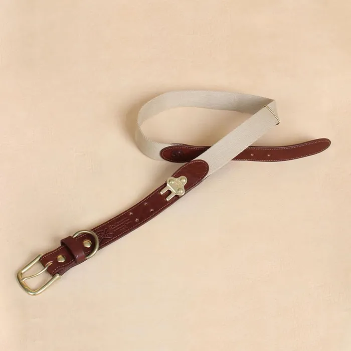 Men No 1 Surcingle Belt Brown Orvis Belts