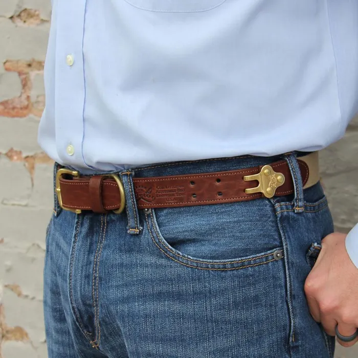 Men No 1 Surcingle Belt Brown Orvis Belts