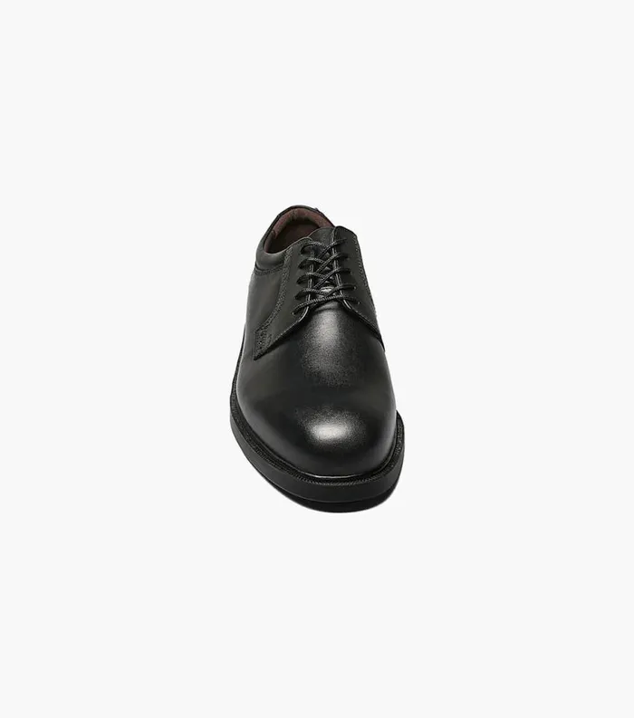 Men Noble Plain Toe Oxford Black Florsheim Dress Shoes