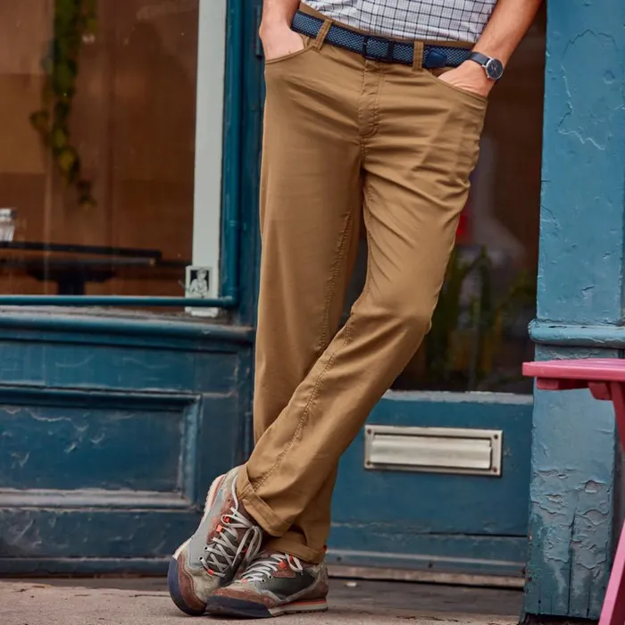 Men OOOOreg Stretch Belt Navy Orvis Belts