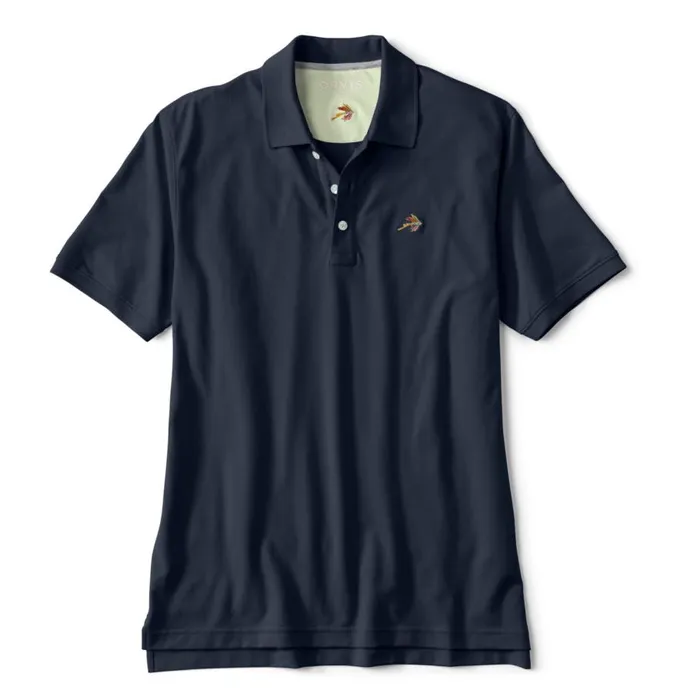 Men OnTheFly Polo Navy Orvis Shirts