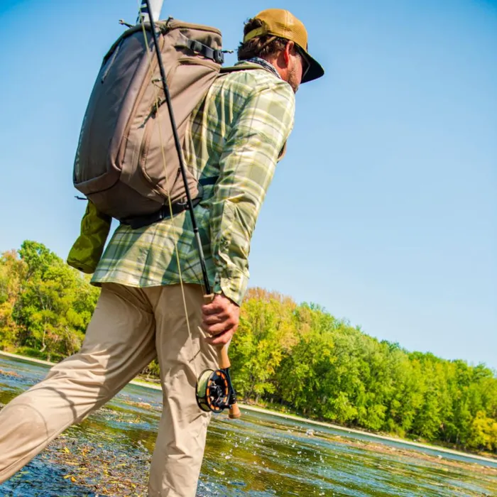 Men Orvis BugOut Backpack Sand Orvis Packs and Bags