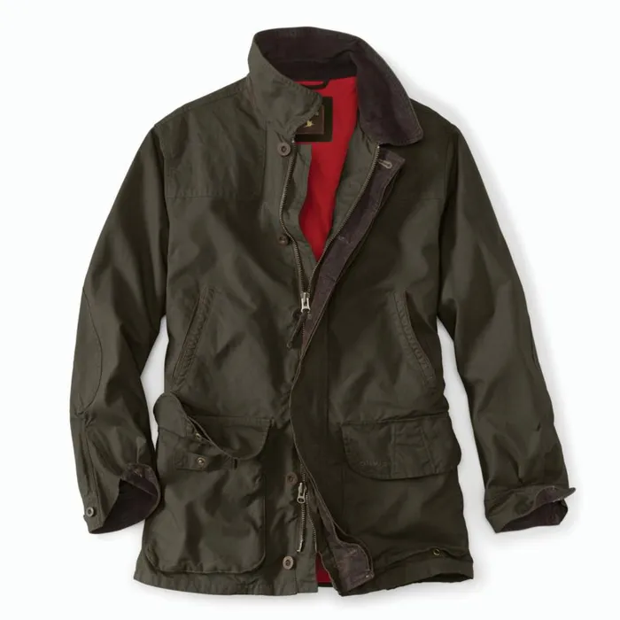Men Orvis Heritage Field Coat Olive Orvis Jackets
