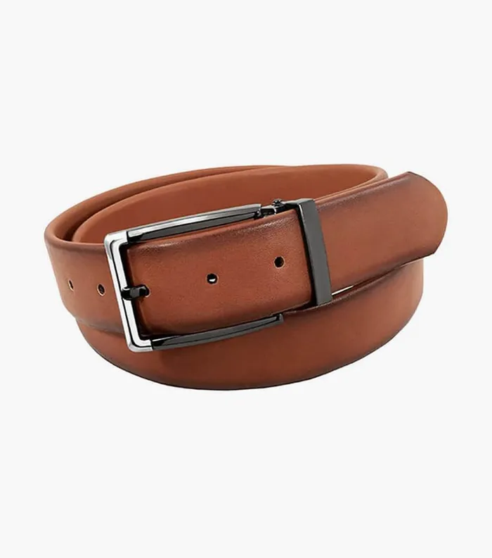 Men Orwell Comfort Stretch Belt Cognac Florsheim Belts and Suspenders